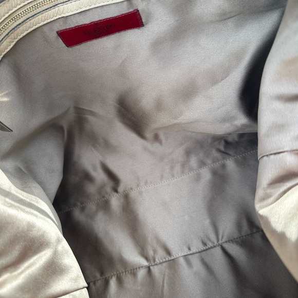 Valentino Metallic Gray Handbag - Picture 15 of 16